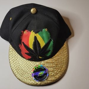 420 snapback cap